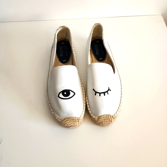 Soludos x Jason Polan Wink Espadrille slip-ons - Picture 1 of 7